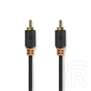 Nedis digitális koax kábel (2 x aranyozott RCA, 2 m, árnyékolt, 5.1/7.1)