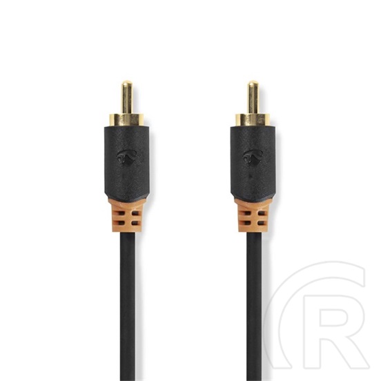 Nedis digitális koax kábel (2 x aranyozott RCA, 2 m, árnyékolt, 5.1/7.1)