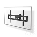 Nedis fali TV/monitor tartó konzol (37"-70", teljes mozgású, 35 kg, dönthető 20°, forgatható 170°, faltávolság 220 mm, k