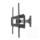 Nedis fali TV/monitor tartó konzol (37"-70", teljes mozgású, 35 kg, dönthető 20°, forgatható 170°, faltávolság 220 mm, k