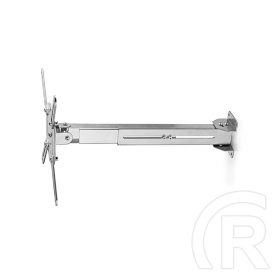 Nedis fali projektor konzol (185-327 mm, max. 10 kg, acél, ezüst, 0-360°)