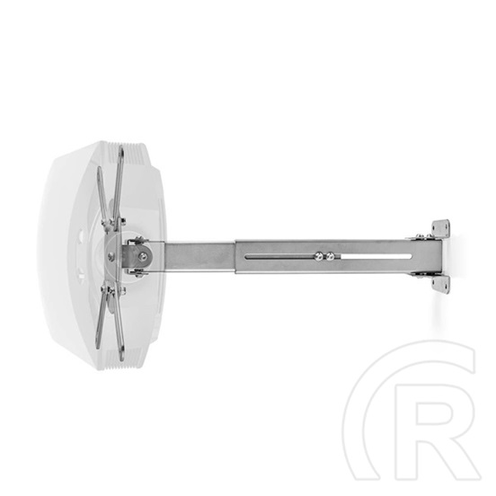 Nedis fali projektor konzol (185-327 mm, max. 10 kg, acél, ezüst, 0-360°)