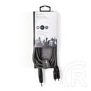 Nedis félprofi audio kábel (3,5 mm jack / 2x RCA dugó, 1,5 m, sötétszürke)