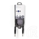 Nedis félprofi audio kábel (3,5 mm sztereó jack / 2 x 6,35 mm mono jack, 5 m, sötétszürke)