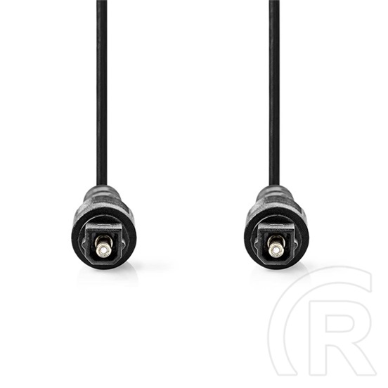 Nedis optikai audio kábel (TosLink dugó / TosLink dugó, 5 m, fekete)
