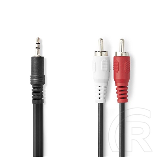 Nedis sztereó audió kábel 10 m (3,5 mm Jack dugó / 2 x RCA dugó)