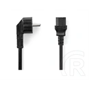 Nedis tápkábel IEC-320-C13 3 m (3 x 1,00 mm2, nikkelezett, fekete)