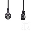 Nedis tápkábel IEC-320-C13 (3 x 0,75 mm, pipa csatlakozó, 2 m)