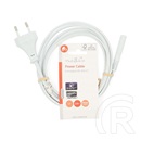 Nedis tápkábel IEC-320-C7 (2 x 0,75 mm, 2 m, fehér)