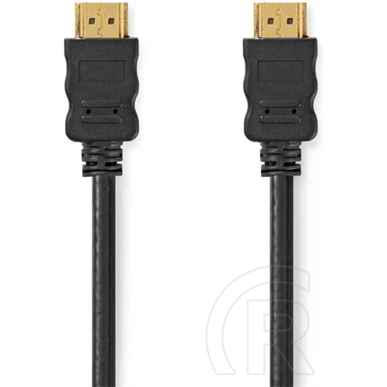 Nedis ultra HD HDMI kábel (HDMI dugó/dugó, 4K@60Hz, ARC, 18 Gbps, aranyozott csatlakozók, 2 m)