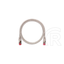 Nikomax S/FTP CAT6A LSOH patch kábel 0,5 m (szürke)