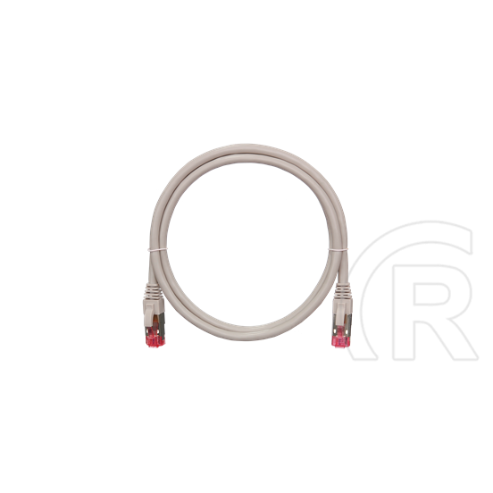 Nikomax S/FTP CAT6A LSOH patch kábel 3 m (szürke)