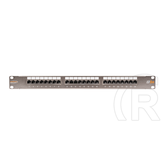 Nikomax STP CAT5e patch panel szerszámmal szerelhető 1U