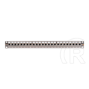 Nikomax STP CAT6A patch panel szerszámmal szerelhető 1U