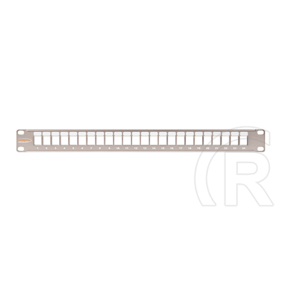 Nikomax UTP CAT5e patch panel Snap-in betétes 1U