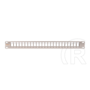 Nikomax UTP CAT5e patch panel Snap-in betétes 1U