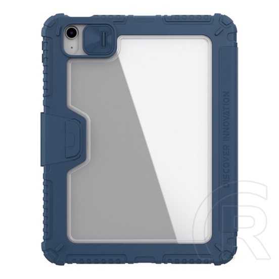 Nillkin Apple IPAD 11 (2025)  bumper pro szilikon telefonvédő (aktív flip, ütésállóság, asztali tartó) sötétkék