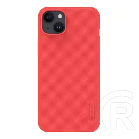 Nillkin Apple iPhone 15 Plus super frosted pro műanyag telefonvédő (közepesen ütésálló, gumírozott, érdes felület) piros