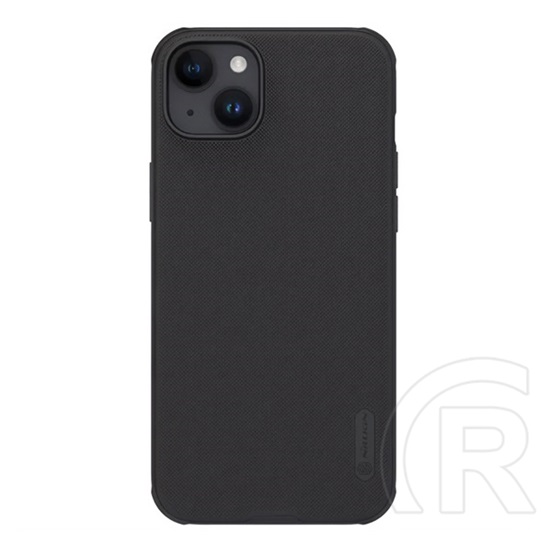 Nillkin Apple iPhone 15 Plus super frosted pro telefonvédő (közepesen ütésálló, gumírozott, érdes felület) fekete