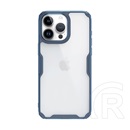 Nillkin Apple iPhone 15 Pro Max nature pro telefonvédő (szilikon keret, közepesen ütésálló, légpárnás sarok) sötétkék