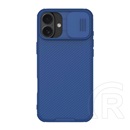 Nillkin Apple iPhone 16 Plus camshield pro szilikon telefonvédő (ütésállóság, kameravédő, csíkos) sötétkék