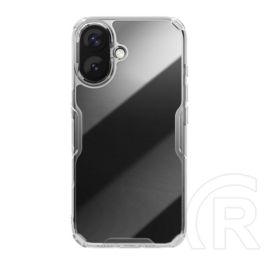 Nillkin Apple iPhone 16 Plus nature pro szilikon telefonvédő (ütésállóság, légpárnás sarok) átlátszó