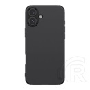 Nillkin Apple iPhone 16 Plus super frosted pro magnetic műanyag telefonvédő (mágneses, ütésállóság, gumírozott) fekete