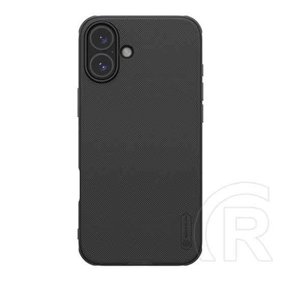 Nillkin Apple iPhone 16 Plus super frosted pro magnetic műanyag telefonvédő (mágneses, ütésállóság, gumírozott) fekete
