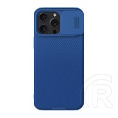 Nillkin Apple iPhone 16 Pro Max camshield pro szilikon telefonvédő (ütésállóság, kameravédő, csíkos) sötétkék