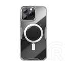 Nillkin Apple iPhone 16 Pro Max nature pro magnetic műanyag telefonvédő (ütésállóság, légpárnás sarok, magsafe) átlátszó