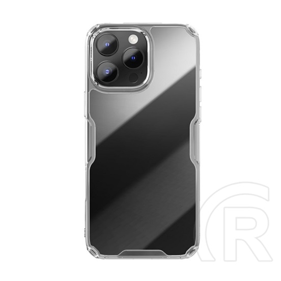 Nillkin Apple iPhone 16 Pro Max nature pro szilikon telefonvédő (ütésállóság, légpárnás sarok) átlátszó