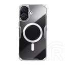 Nillkin Apple iPhone 16 nature pro magnetic műanyag telefonvédő (ütésállóság, légpárnás sarok, magsafe) átlátszó