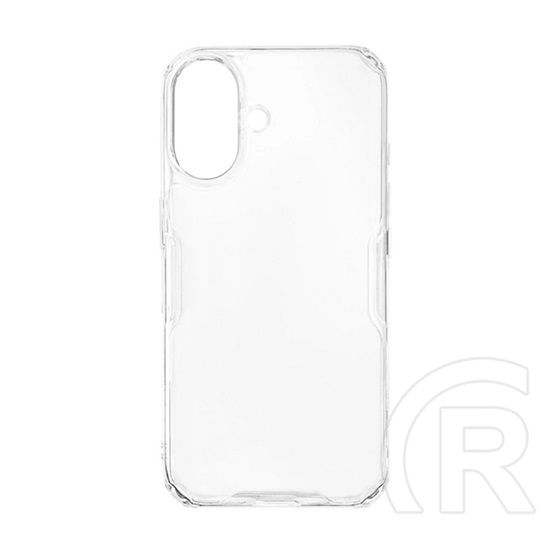 Nillkin Apple iPhone 16 nature pro szilikon telefonvédő (ütésállóság, légpárnás sarok) átlátszó