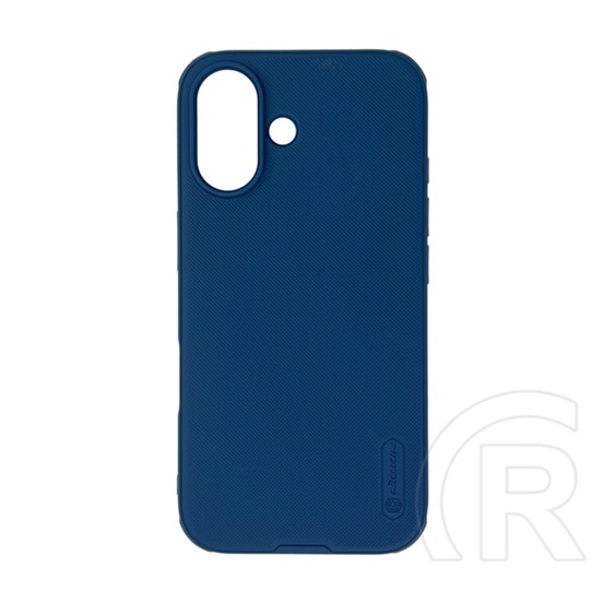 Nillkin Apple iPhone 16 super frosted pro műanyag telefonvédő (ütésállóság, gumírozott, érdes felület) sötétkék