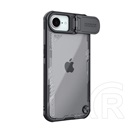 Nillkin Apple iPhone 16e iceblade prop szilikon telefonvédő (ütésállóság, kameravédő, kitámasztó) fekete