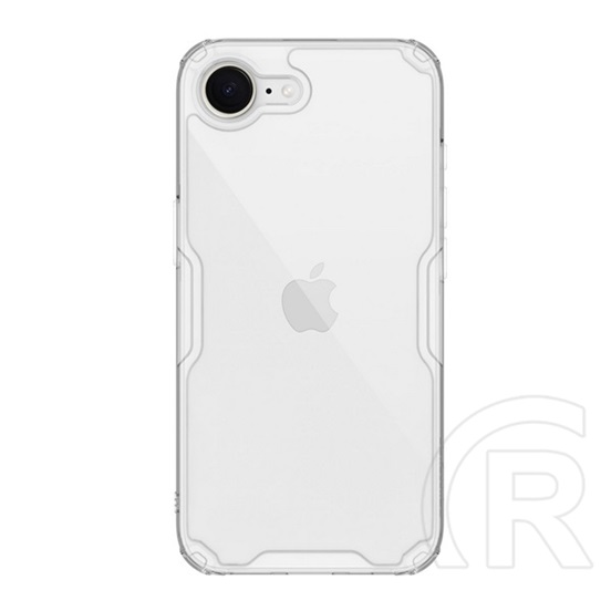 Nillkin Apple iPhone 16e nature pro szilikon telefonvédő (ütésállóság, légpárnás sarok) átlátszó
