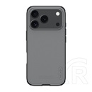 Nillkin Apple iPhone 17 Pro Max super frosted pro műanyag védő (ütésállóság, gumírozott, érdes felület) átlátszó/fekete