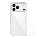 Nillkin Apple iPhone 17 Pro nature pro magnetic műanyag telefonvédő (ütésállóság, légpárnás sarok, magsafe) átlátszó