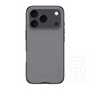 Nillkin Apple iPhone 17 Pro super frosted pro műanyag védő (ütésállóság, gumírozott, érdes felület) átlátszó/fekete