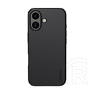 Nillkin Apple iPhone 17 super frosted pro magnetic műanyag telefonvédő (mágneses, ütésállóság, gumírozott) fekete