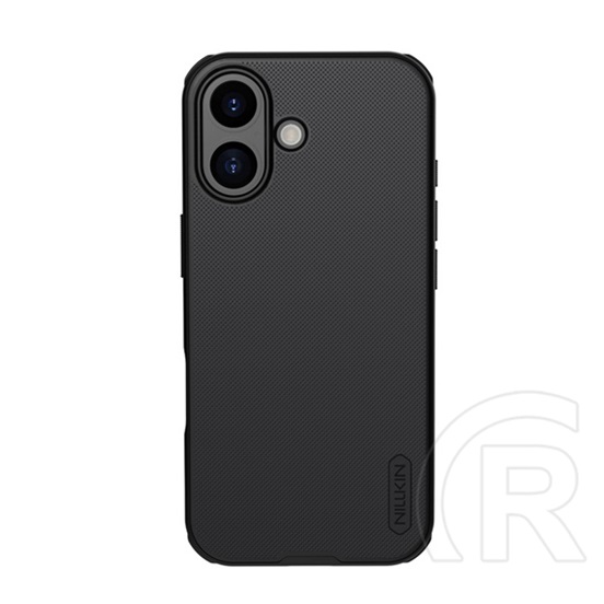 Nillkin Apple iPhone 17 super frosted pro műanyag telefonvédő (ütésállóság, gumírozott, érdes felület) fekete