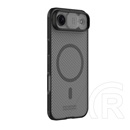 Nillkin Apple iPhone Air camshield pro magnetic műanyag védő (ütésállóság, kameravédő, mágneses, csíkos) átlátszó/fekete