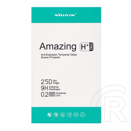 Nillkin Apple iPhone Air h+ pro üveg (2.5d, uv szűrés, ultravékony, tükröződésmentes, 0.2mm, 9h + segédkeret) átlátszó