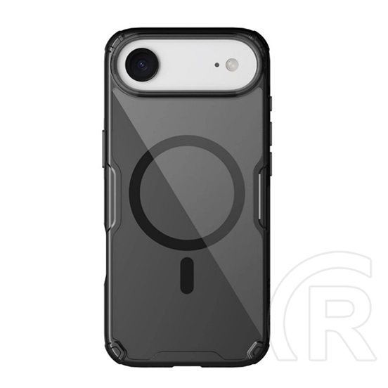 Nillkin Apple iPhone Air nature pro magnetic műanyag telefonvédő (ütésállóság, légpárnás sarok, magsafe) fekete