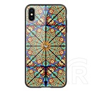 Nillkin BRILLIANCE védő Apple iPhone XS 5.8 szilikon keret (BUMPER, közepesen ütésálló, edzett üveg hátlap) színes