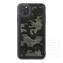 Nillkin CAMO Apple iPhone 11 Pro műanyag telefonvédő (bőr hatású, terep minta) fekete