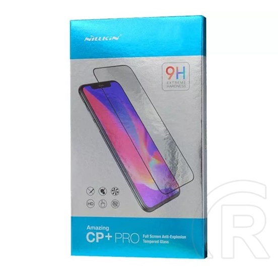 Nillkin CP+ PRO Xiaomi Black Shark 3 képernyővédő üveg (2.5D kerekített szél, íves, full glue, karcálló, UV szűrés, 0.33