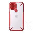 Nillkin CYCLOPS Apple iPhone 12 Pro műanyag telefonvédő (közepesen ütésálló, kameravédő) piros