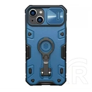 Nillkin Camshield Armor Pro Defender szilikon telefonvédő (ütésállóság, tartógyűrű, prémium minőség, kék)