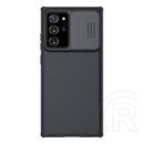 Nillkin Camshield Pro műanyag védő ( Samsung Galaxy Note 20 Ultra (SM-N986F) szilikon keret, közepesen ütésálló fekete
